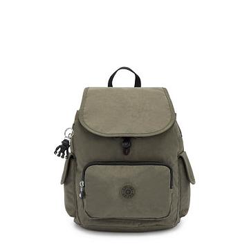 Kipling City Pack Small Backpacks Green Moss | AU 1508BE